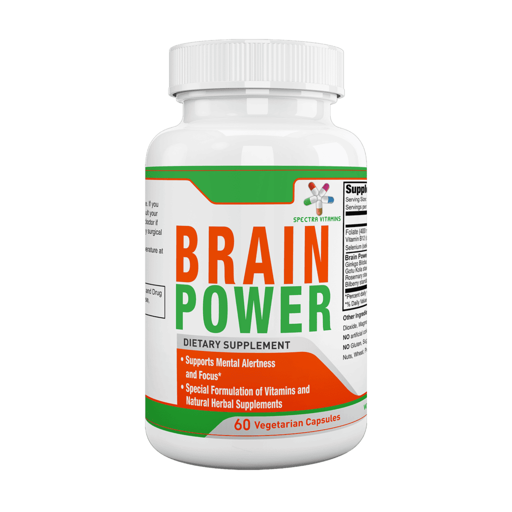 BRAIN POWER 60 caps front MEDIUM 3D anan png 11 9 21 2 | Spectra Vitamins March 26, 2026
