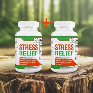 Stress Relief 60 Caps. - Double Pack